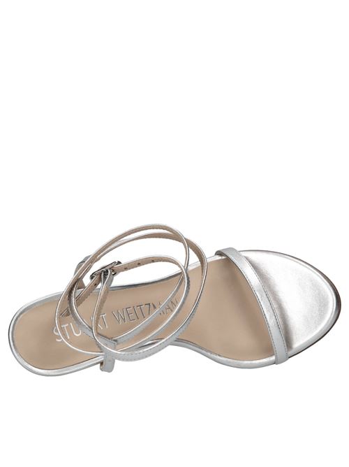  STUART WEITZMAN | BRELYNUDE 100 WRP 4504383200ARGENTO